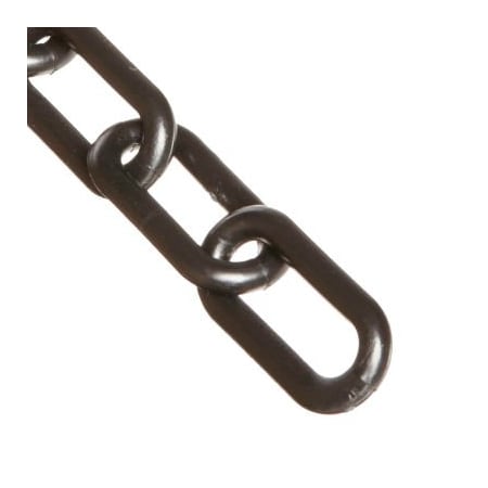 Gec Mr. Chain Plastic Chain, 1in Link, 25'L, HDPE, Black 10003-25
